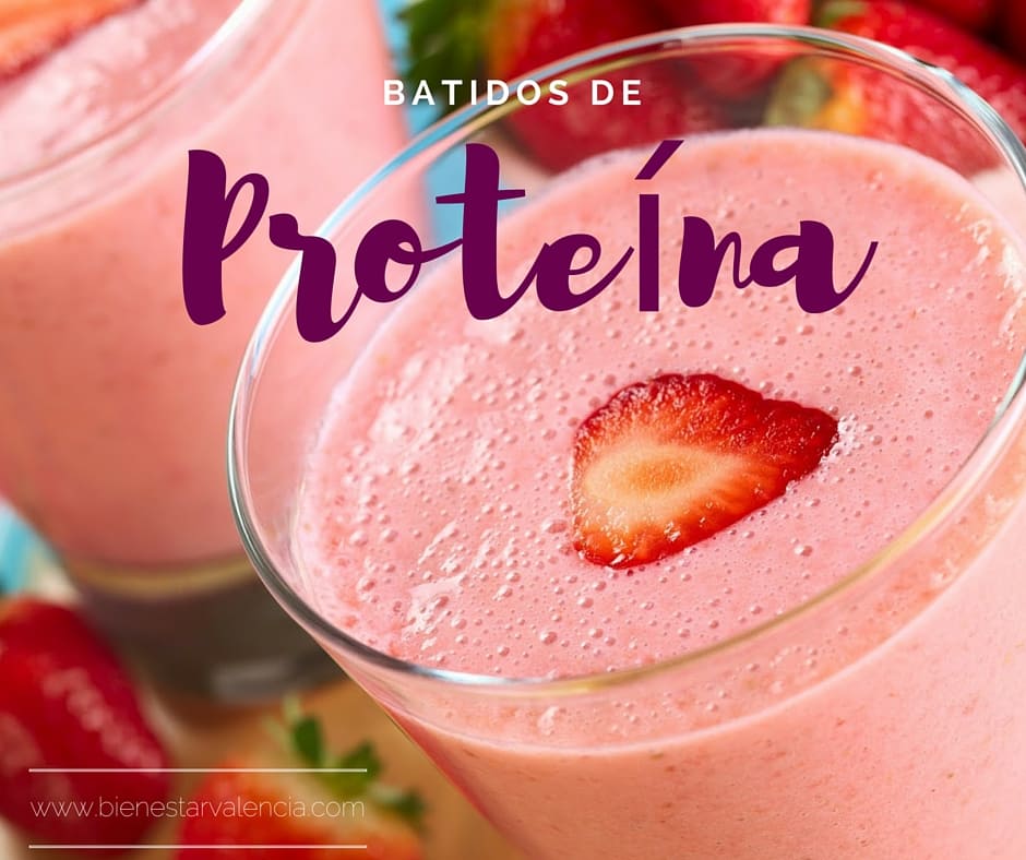 batidos de proteína