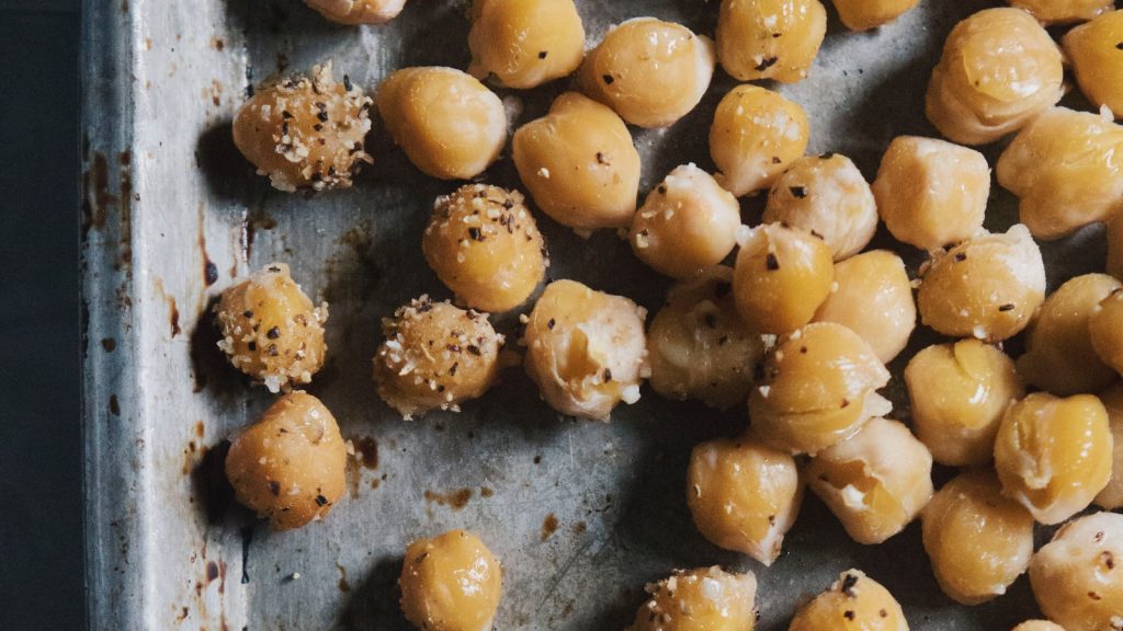 Garbanzos por la noche