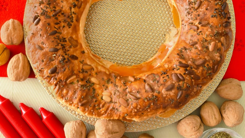 Nueces caramelizadas sin freír