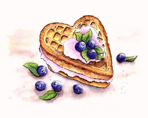 Bizcocho con dátiles y yogurt