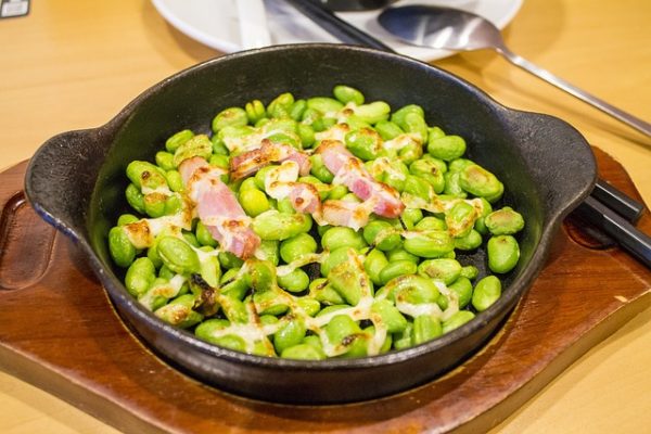 Edamame crudo