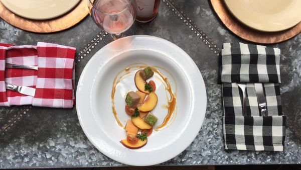 Vino dulce con barquillo