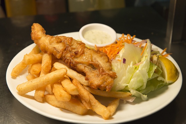 Pescado fritas