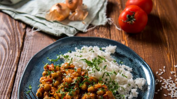 Garbanzos por la noche