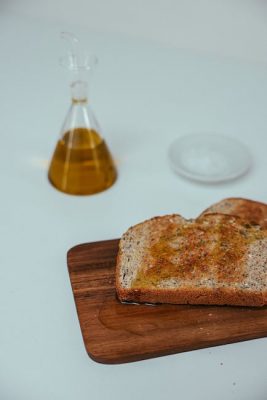 Aceite solidificado en la nevera