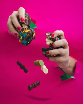 Batido de avena y chocolate