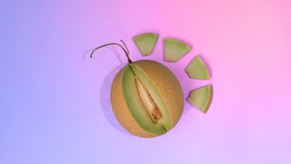 Melon confitado