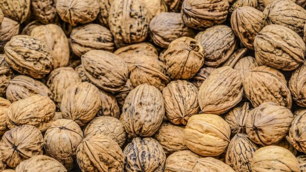 Nueces caramelizadas sin freír