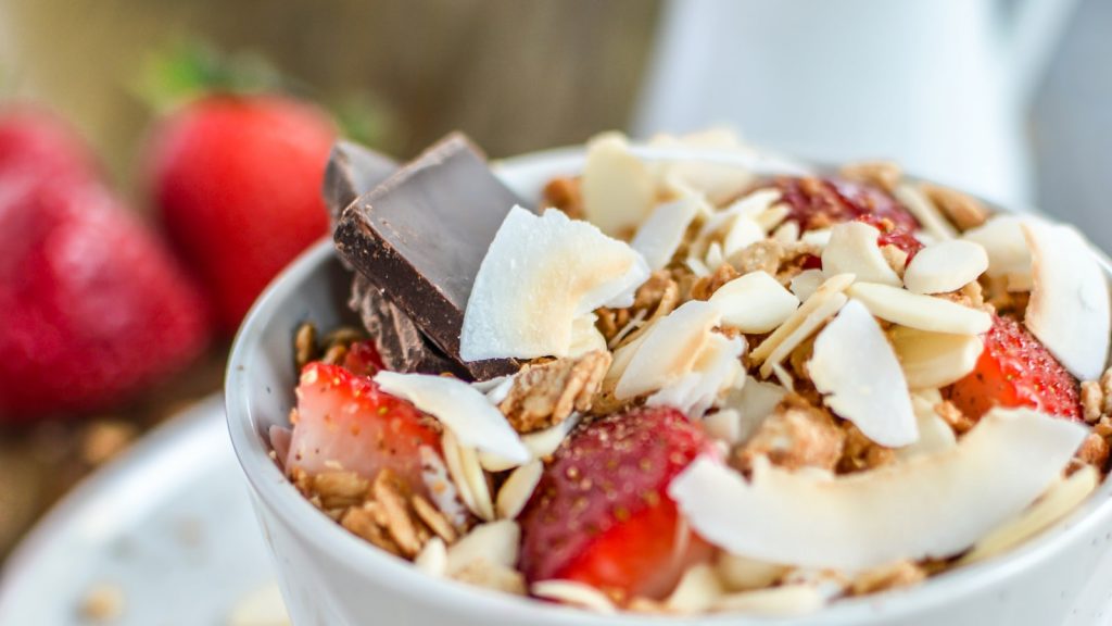 Flan de coco rallado