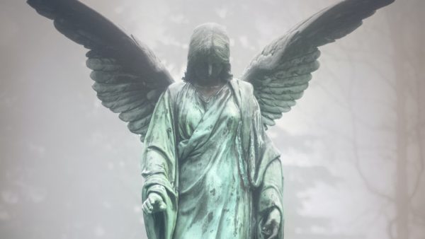 Pastel de cabello de angel