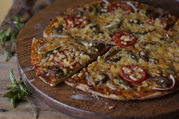 Masa pizza sin reposar